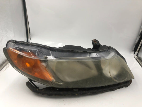 2006-2008 Honda Civic Sedan Passenger Side Head Light Headlight OEM LTH01030