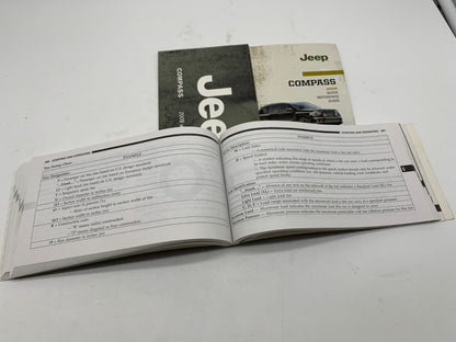 2009 Jeep Compass Owners Manual Set OEM B04B25013