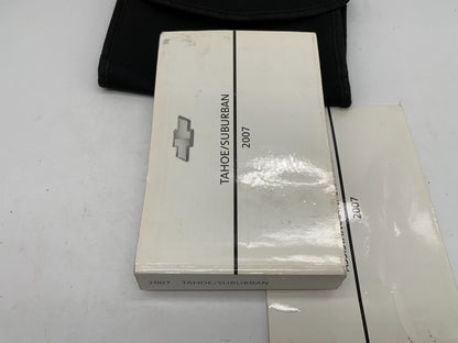 2007 Chevrolet Tahoe Suburban Owners Manual Set with Case OEM