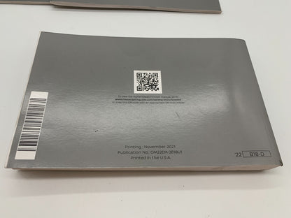 2022 Nissan Sentra Owners Manual Set OEM A02B56046