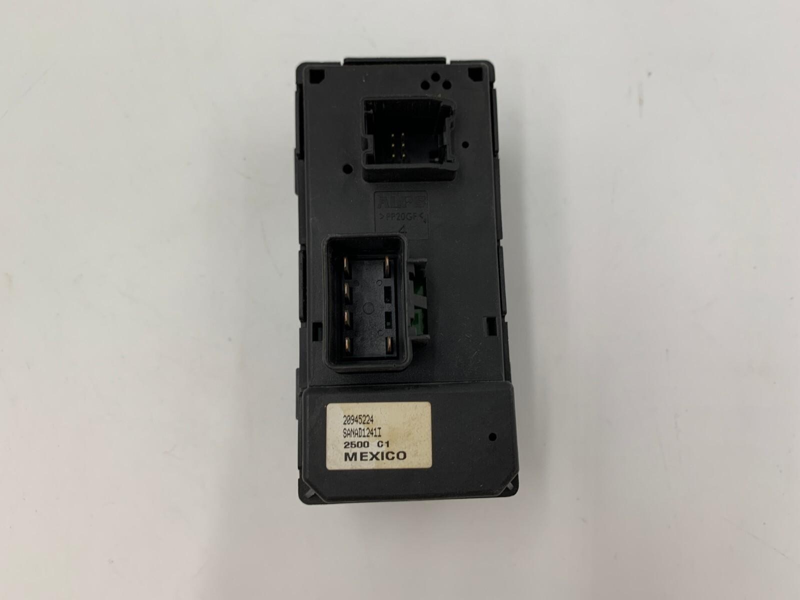 2007-2017 GMC Acadia Master Power Window Switch OEM D02B54019