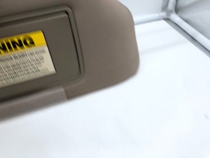 2006 Honda Ridgeline Passenger Sun Visor Brown Illumination OEM A01B28067