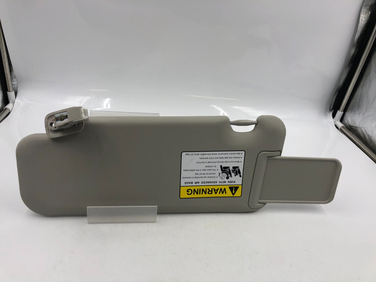 2014-2016 Mazda 3 Passenger Sun Visor Sunvisor Gray Illumination OEM D03B29034