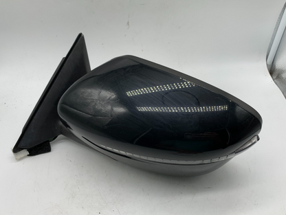 2017-2020 Nissan Rogue Driver Side View Power Door Mirror Black OEM A04B35001