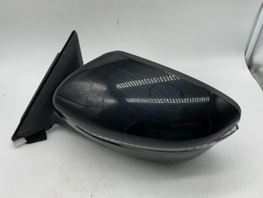 2017-2020 Nissan Rogue Driver Side View Power Door Mirror Black OEM A04B35001