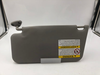 2001-2002 Subaru Forester Passenger Sun Visor Gray OEM C03B06055