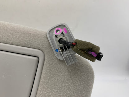 2006-2008 Mazda 6 Passenger Sun Visor Illuminated Gray OEM A02B48061