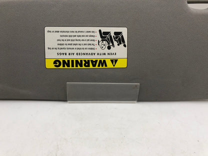 2001-2006 BMW 325i Passenger Sun Visor Gray Illumination OEM D03B44058