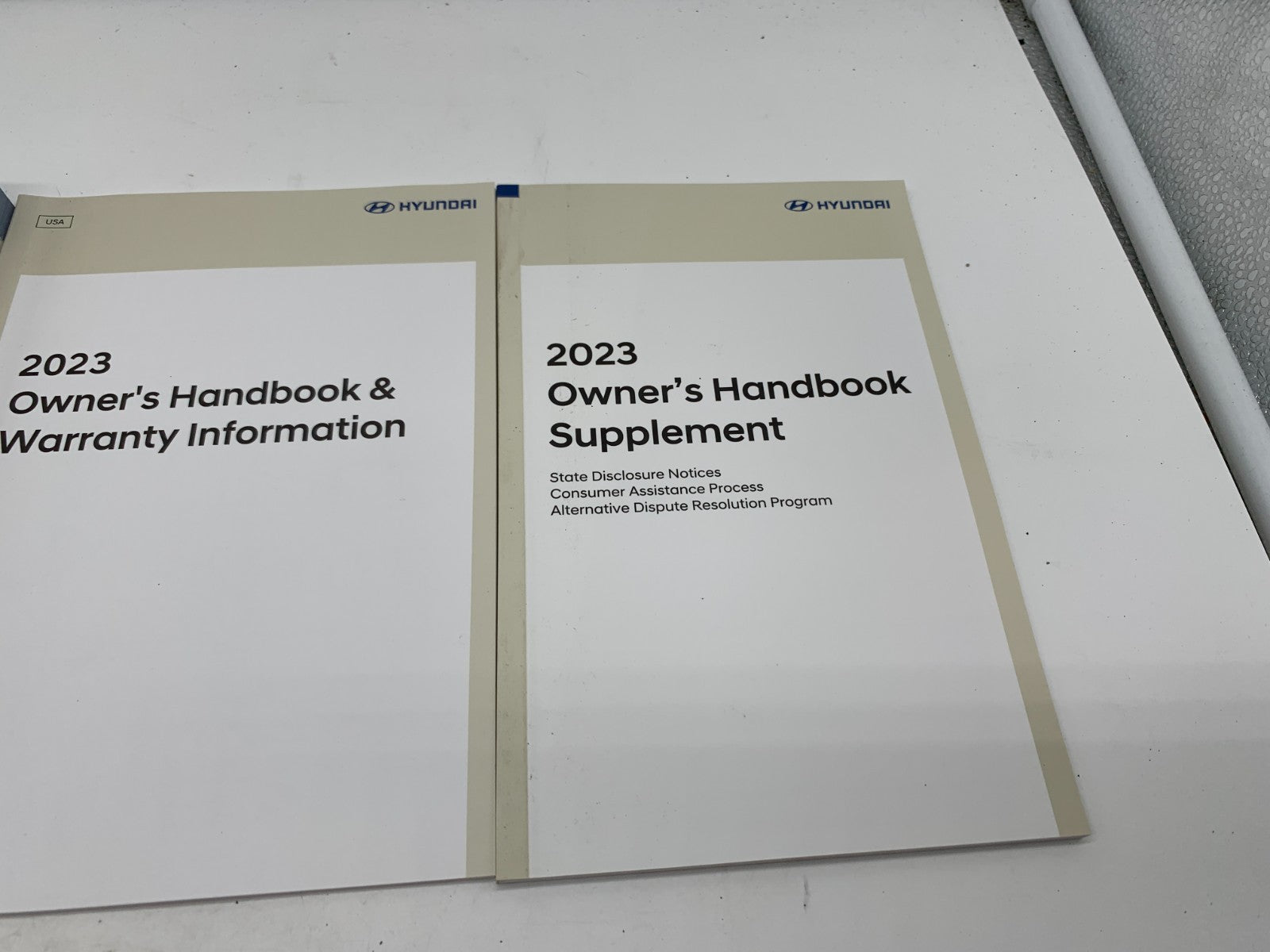 2023 Hyundai Santa FE Hybrid Owners Manual Set OEM