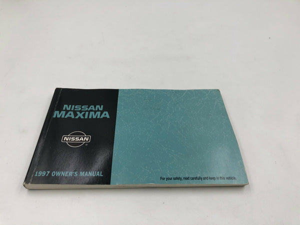 1997 Nissan Maxima Owner's Manual Handbook OEM K03B38006