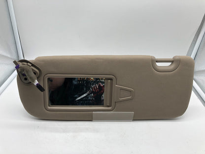 2013-2019 Hyundai Santa Fe Driver Sun Visor Beige Illuminated OEM A01B36002