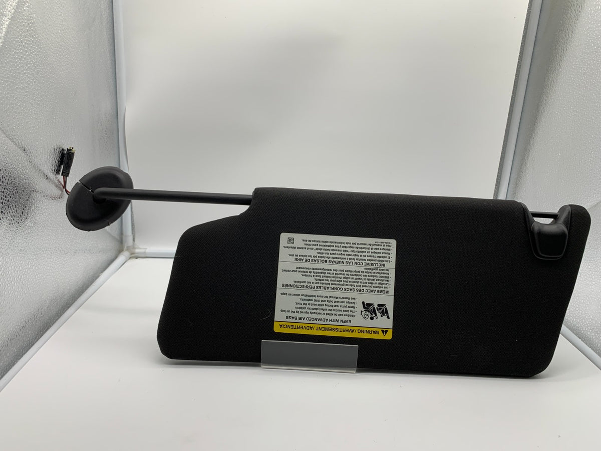 2011-2015 Ford Explorer Passenger Sun Visor Black Illuminated OEM B04B51004