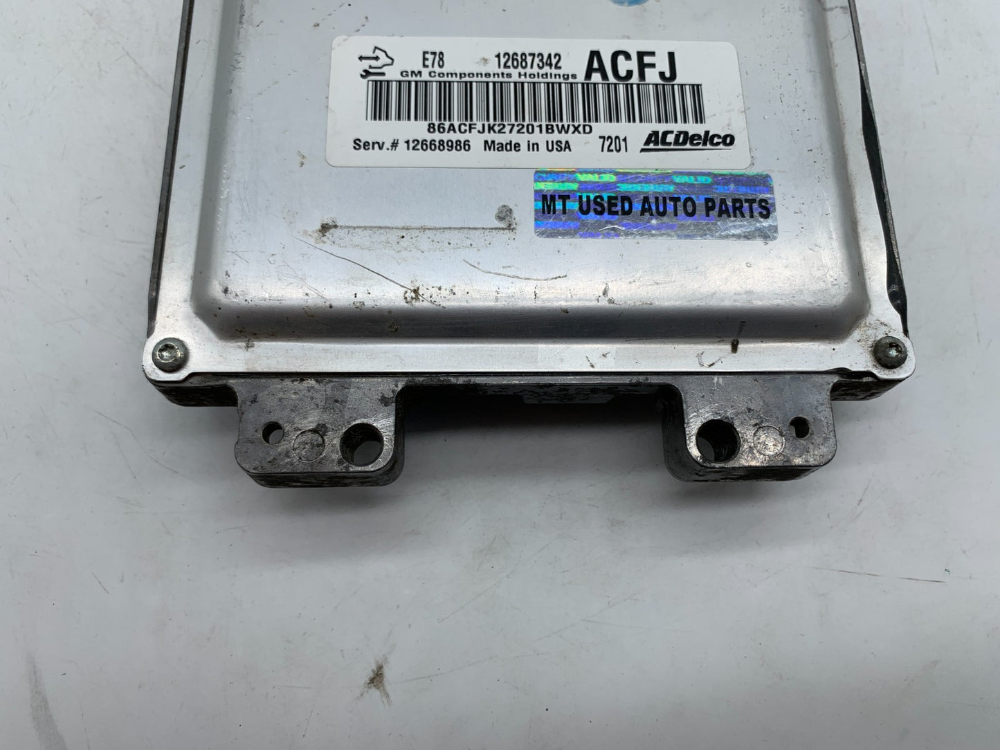 2017-2019 Chevrolet Silverado 2500 Engine Control Module Unit ECU ECM A04B02012