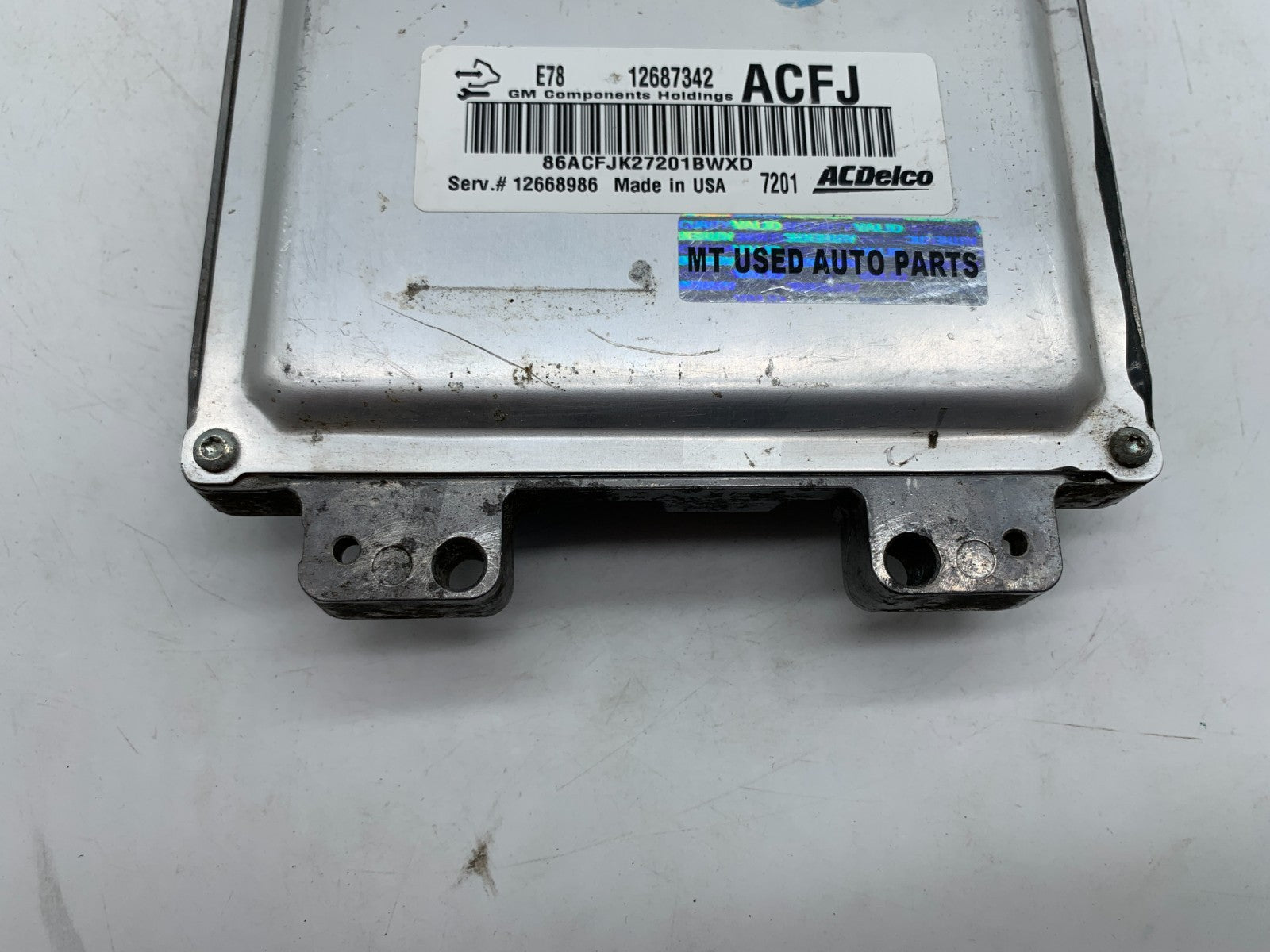 2017-2019 Chevrolet Silverado 2500 Engine Control Module Unit ECU ECM A04B02012