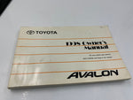 1998 Toyota Avalon Owners Manual Handbook with Case OEM J04B48011