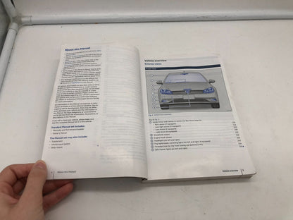 2018 Volkswagen Golf GTI Owners Manual OEM C02B40012