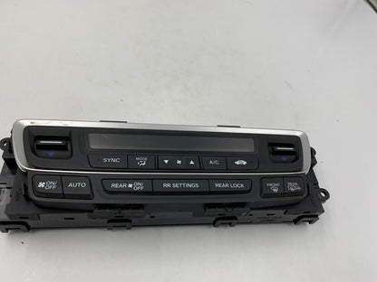 2016-2018 Honda Pilot AC Heater Climate Control Temperature Unit OEM C03B55053