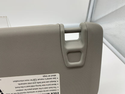 2011-2016 Chevrolet Cruze Passenger Sun Visor Gray OEM A04B31008