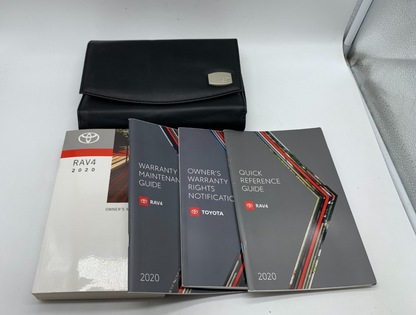 2020 Toyota RAV4 RAV 4 Owners Manual Set OEM D02B09039