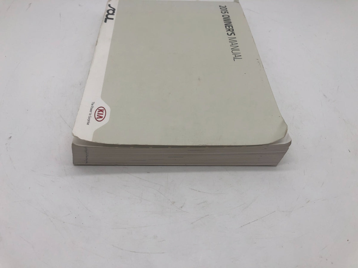 2015 Kia Soul Owners Manual OEM A02B08024