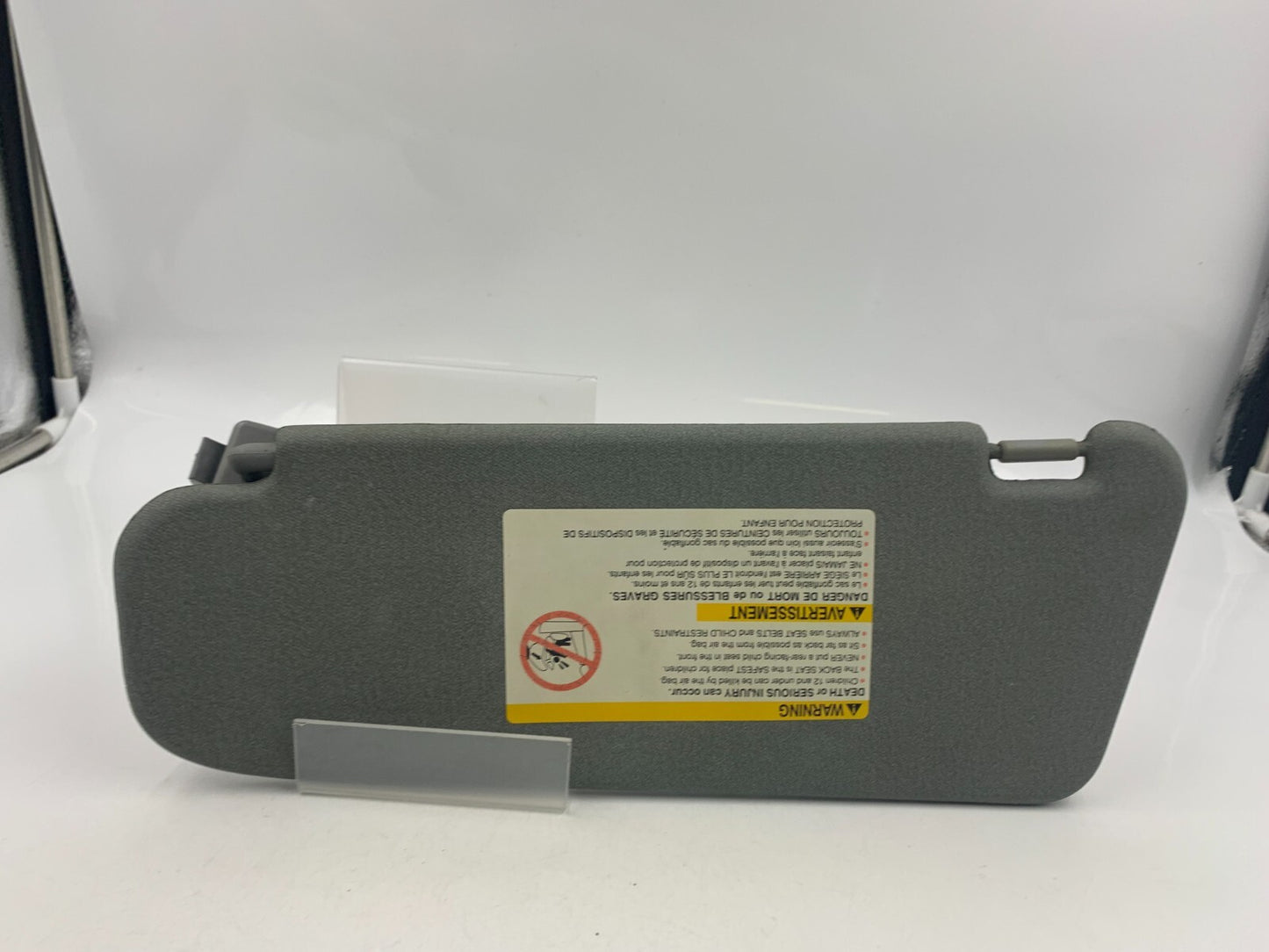 2004-2011 Chevy Aveo Wave Passenger Sun Visor Gray OEM B03B42050