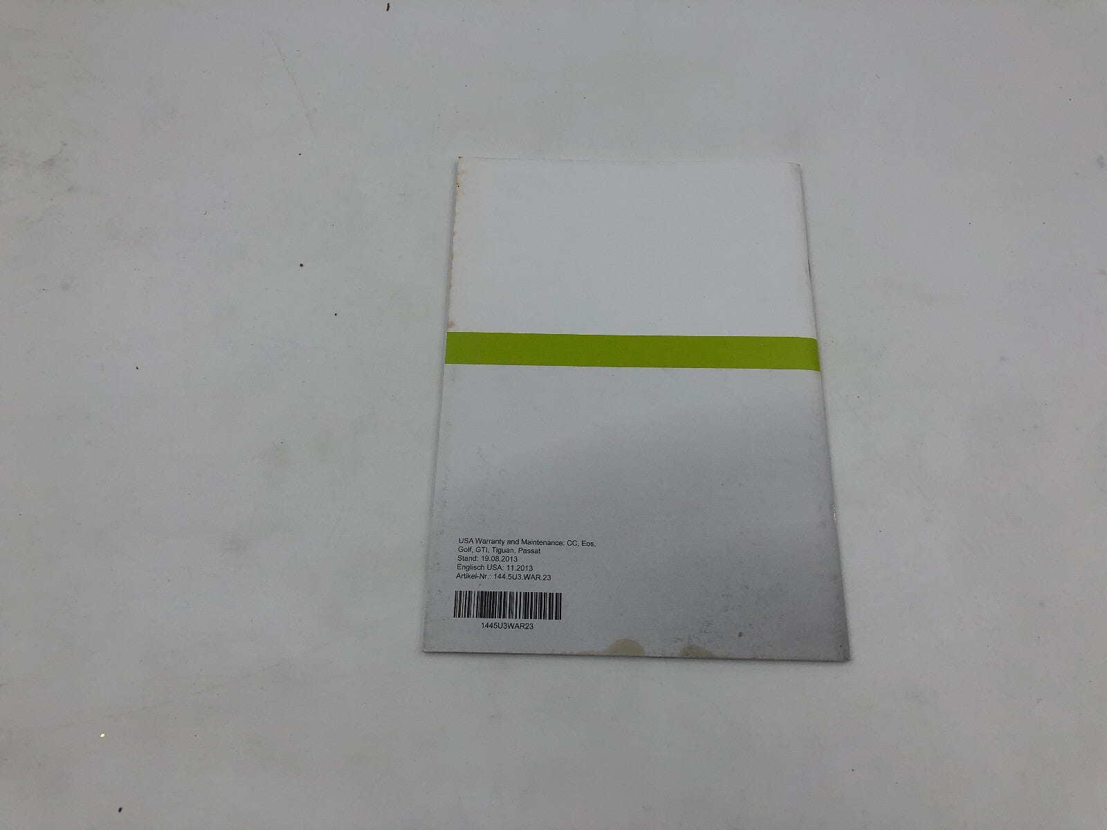 2014 Volkswagen Jetta GTI Owners Manual Set with Case OEM A01B22043