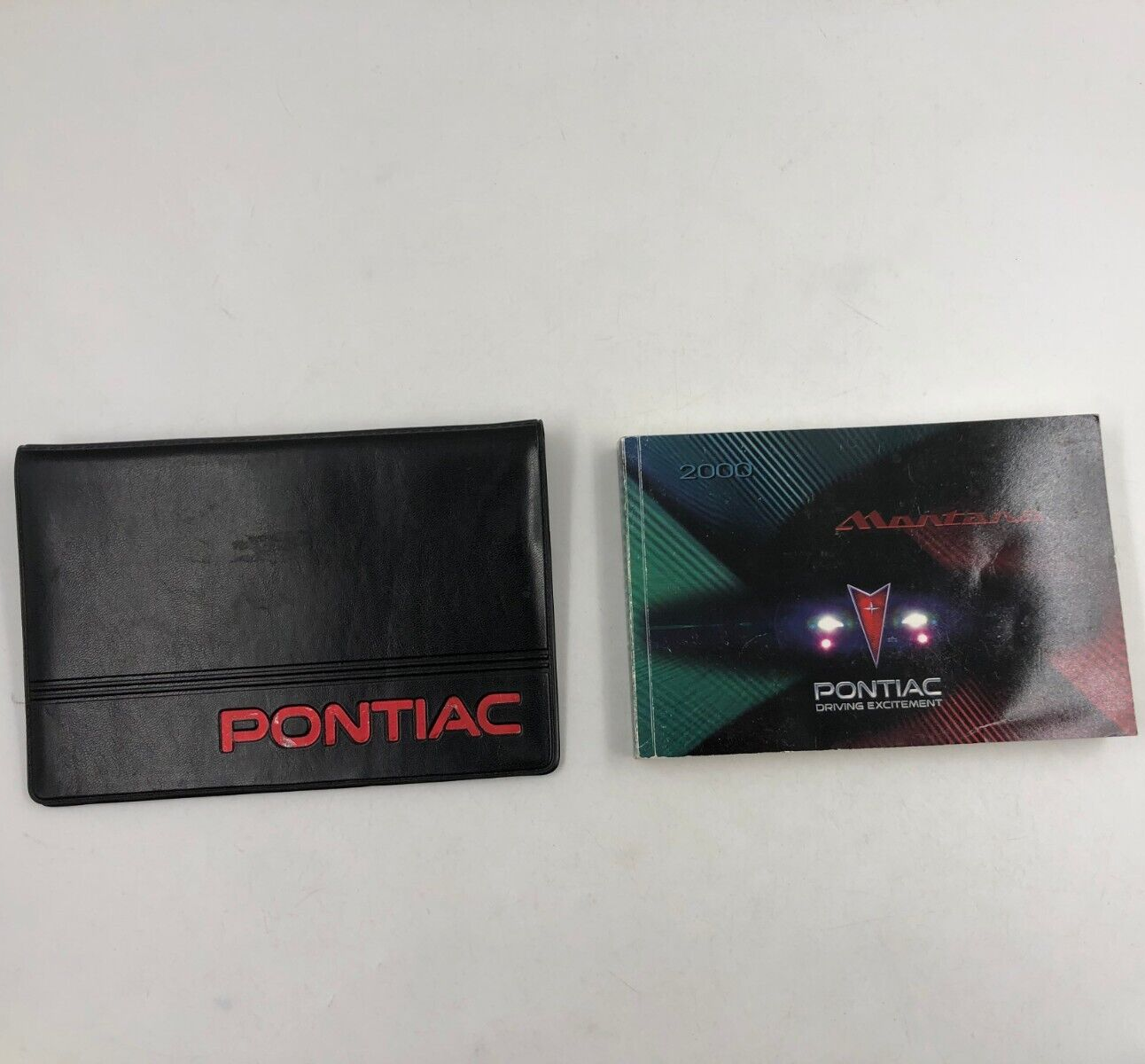 2000 Pontiac Montana Owners Manual with Case OEM B01B09004