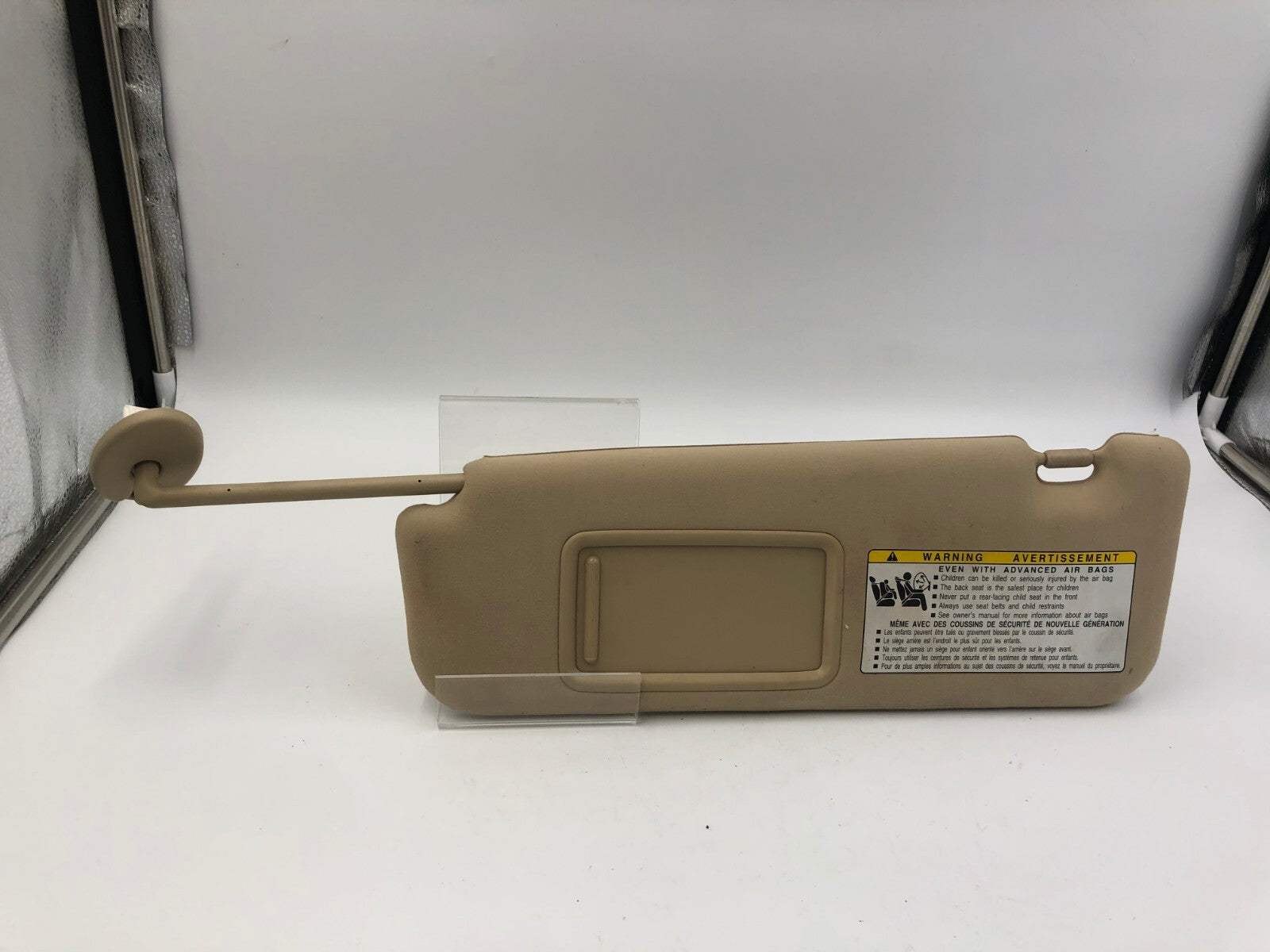 2007-2009 Lexus ES350 Driver Sun Visor Tan Illumination OEM C04B38049