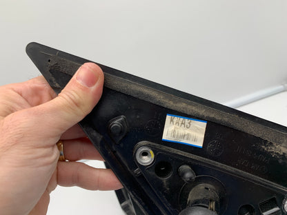 2010-2013 Kia Soul Driver Side View Manual Door Mirror Black OEM Silver