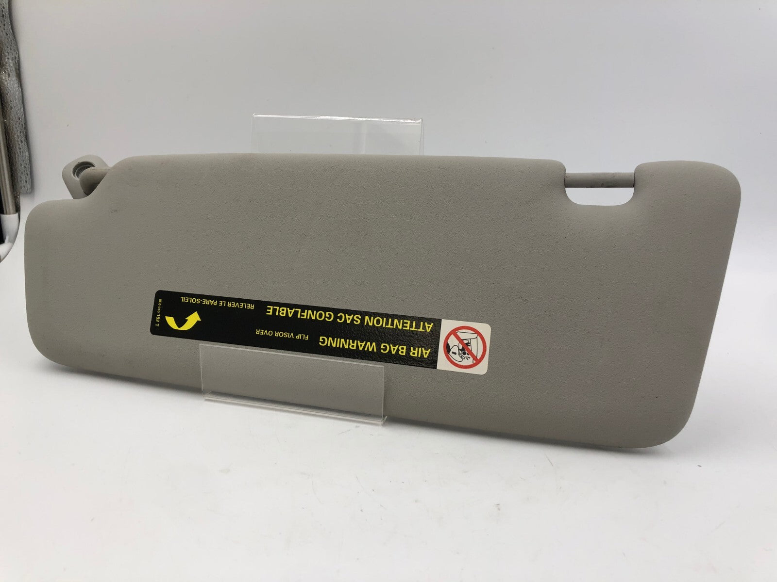 2002-2008 Audi A4 Sedan Passenger Sun Visor Gray Illuminated OEM B03B15097