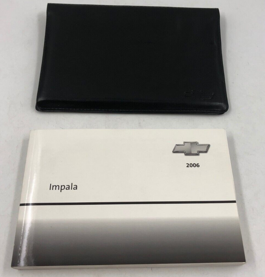2006 Chevrolet Impala Owners Manual Includes Case OEM D02B04048
