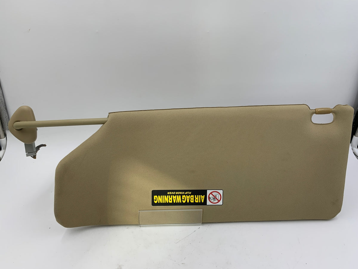 2006-2010 Honda Odyssey Passenger Sun Visor Tan Illuminated OEM C02B65011