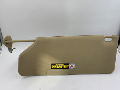 2006-2010 Honda Odyssey Passenger Sun Visor Tan Illuminated OEM C02B65011