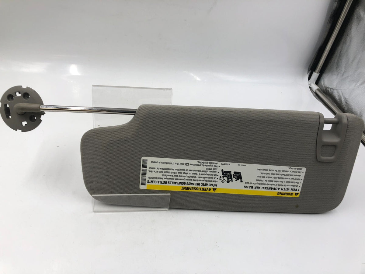 2004-2012 Chevrolet Malibu Passenger Sun Visor Gray OEM B02B03027