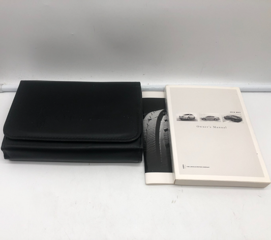 2014 Lincoln MKZ Owners Manual Set with Case OEM A02B08016