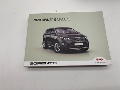 2020 Kia Sorento Owners Manual Set with Case OEM A03B55001