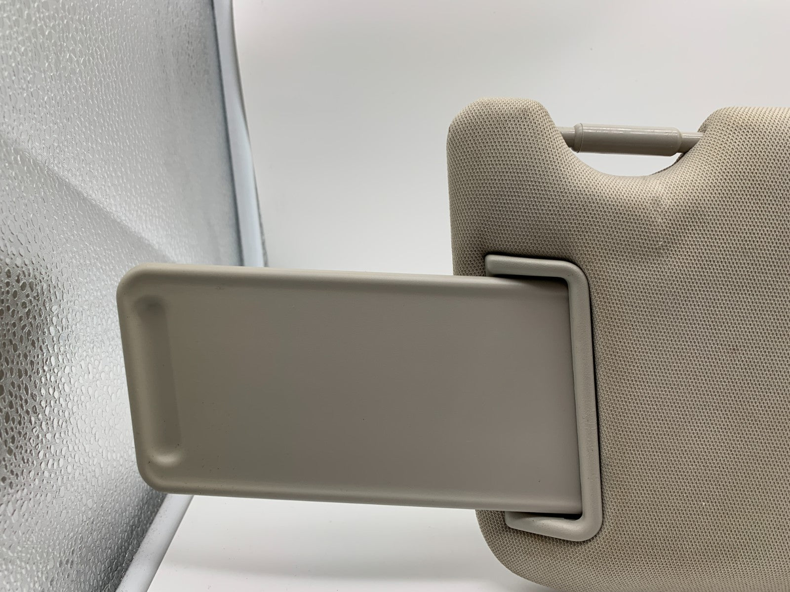 2010-2014 Subaru Legacy Driver Sun Visor Gray Illuminated OEM B04B36009