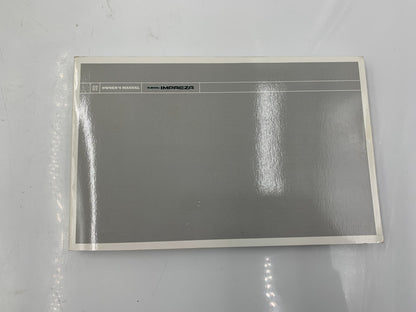 2007 Subaru Impreza Owners Manual with Case OEM