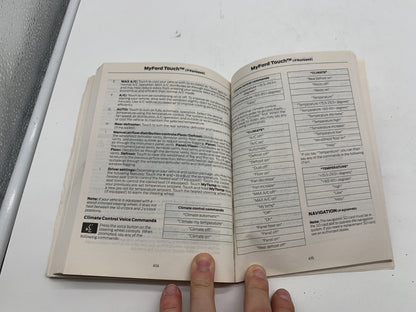 2014 Ford Fusion Owners Manual with Case OEM B03B21025