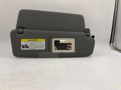 2004-2010 Volkswagen Touareg Passenger Sun Visor Gray Illuminated OEM B02B34023