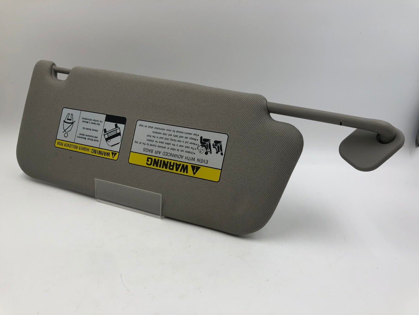 2019-2021 Hyundai Santa Fe Driver Sun Visor Gray OEM B01B29042