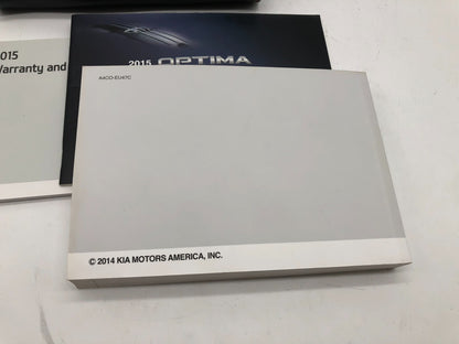 2015 Kia Optima Owners Manual Set with Case OEM D02B66013