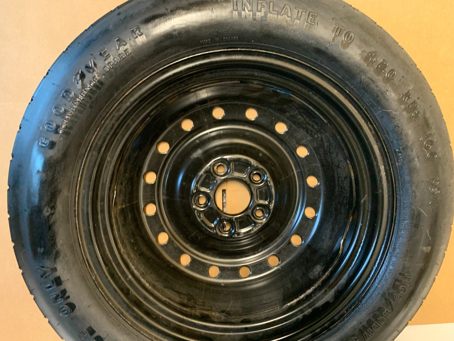 2013-2016 Honda CRV CR-V Spare Tire 17" Wheel Compact Donut T165/80D17