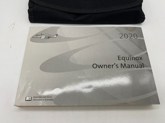 2020 Chevrolet Equinox Owners Manual Set with Case OEM B03B44002