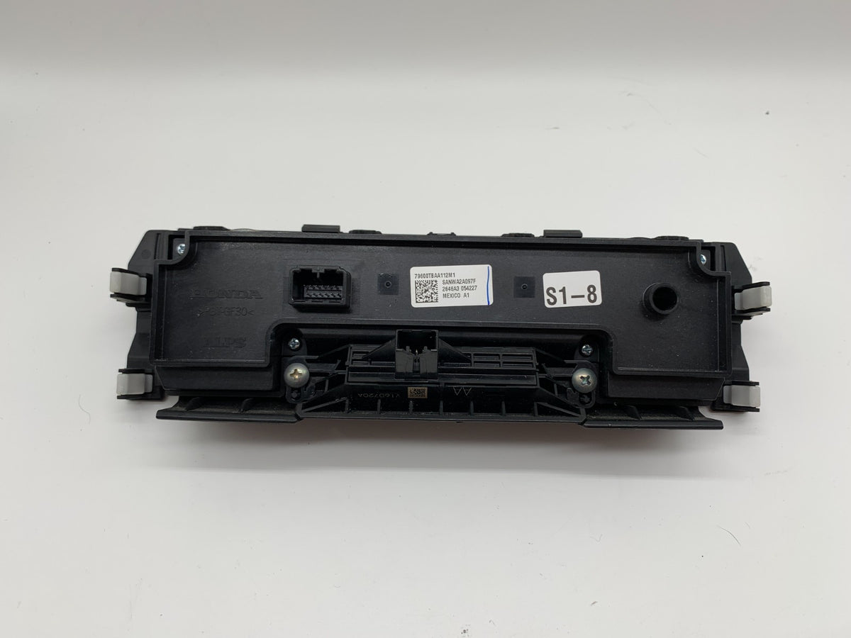 2017-2021 Honda Civic AC Heater Climate Control Unit OEM A02B09012