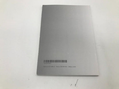 2010 Mercedes-Benz C-Class C Class Owners Manual with Case OEM R01B07004