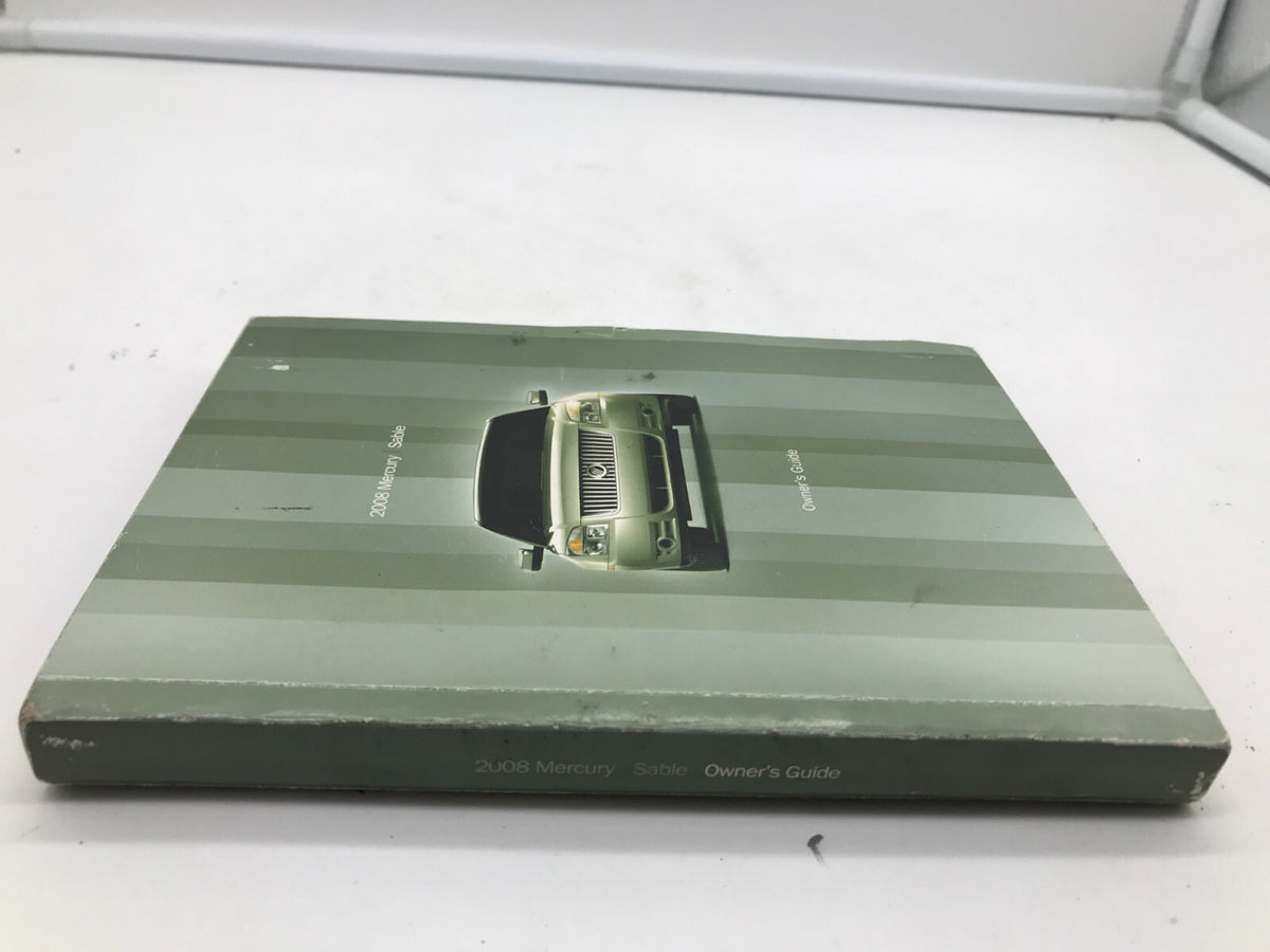 2008 Mercury Sable Owners Manual OEM D01B13008