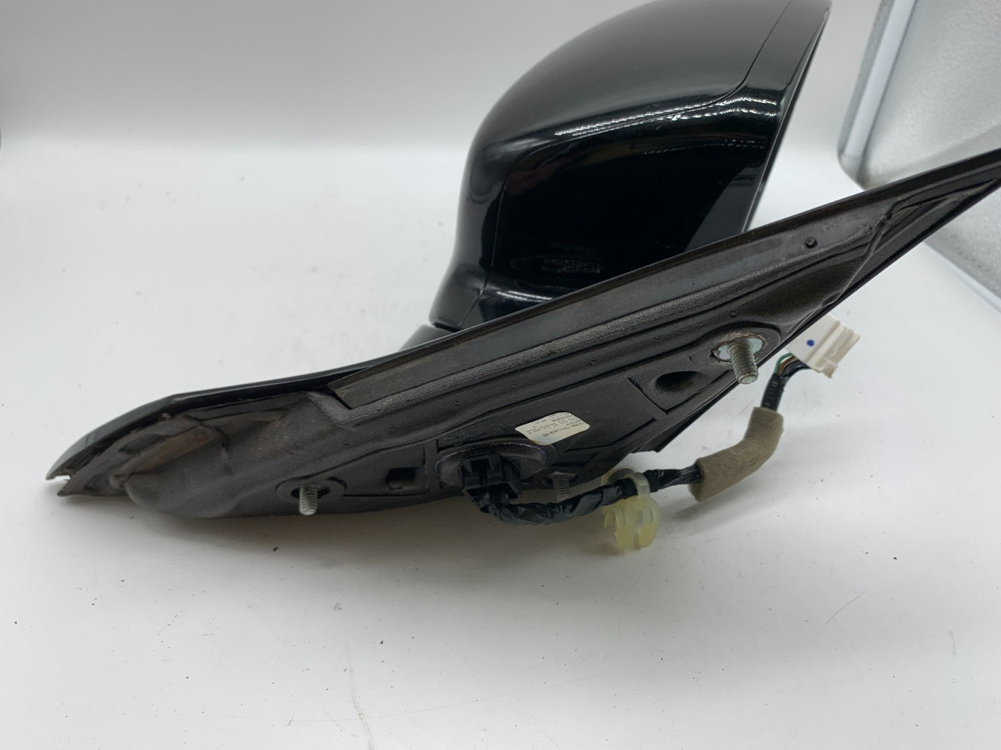 2013-2017 Honda Accord Sedan Passenger Side View Power Door Mirror Blk D02B22004
