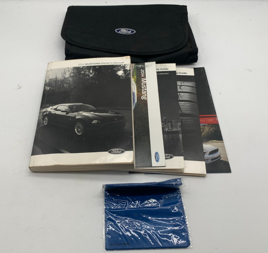 2014 Ford Mustang Owners Manual Set with Case OEM B04B48002