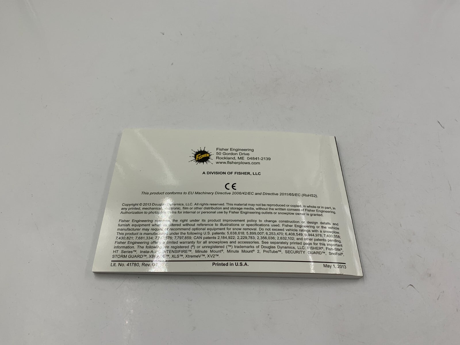 2013 FleetFlex Electrical System Owners Manual Set with Case OEM C02B30042